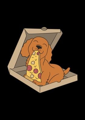 Cocker Spaniel Pizza 