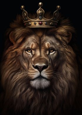 Lion Crown Portrait 20