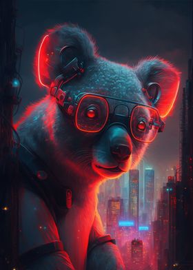 Cyberpunk Koala