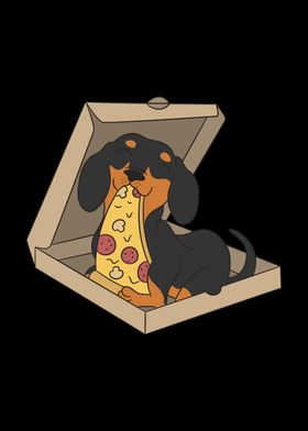 Dachshund Pizza 