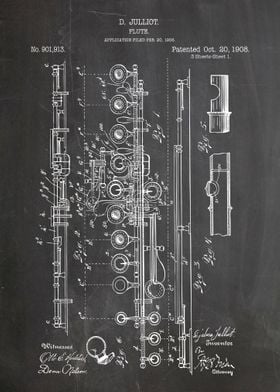 Flute patent 1908