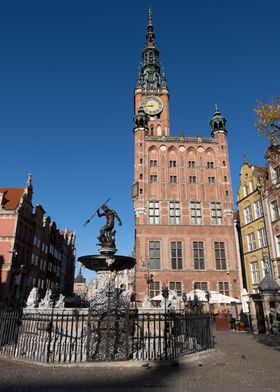 In The Old Town Of Gdansk