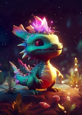 baby space dragon
