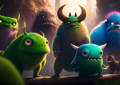 Fantastic 3D Monsters