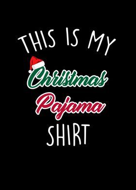 Christmas Pajama Tshirt