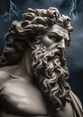 Greek God of The Sky Zeus