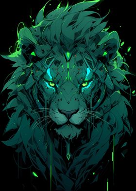 Neon Lion 