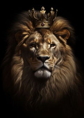 Lion Crown Portrait 15
