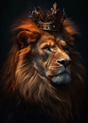 Lion Crown Portrait 17