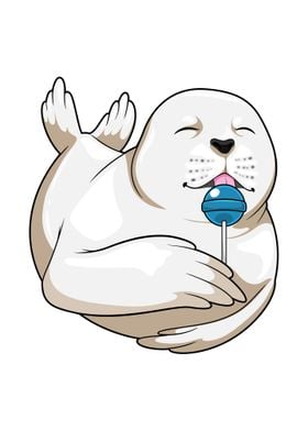 Seal Lollipop Sweets