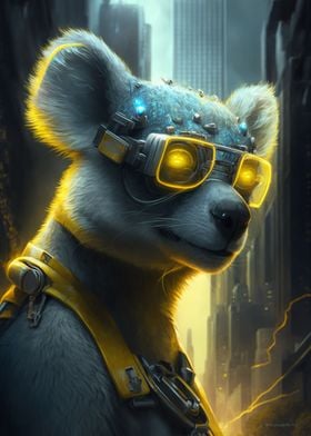 Cyberpunk Koala