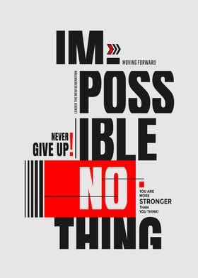 Impossible is nothing