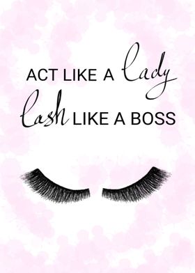 Lash lady