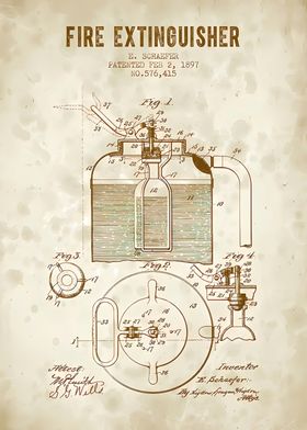 1897 Fire Extinguisher