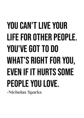 Nicholas Sparks Quote 