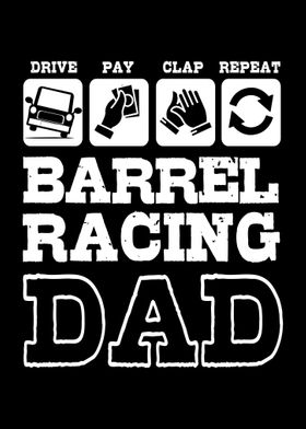 Barrel Racing Dad