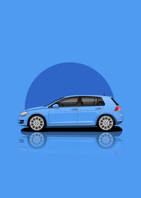 Art Car Golf gti mk7