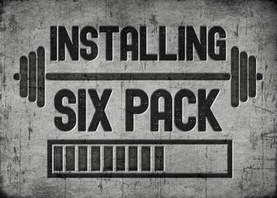 Installing six pack