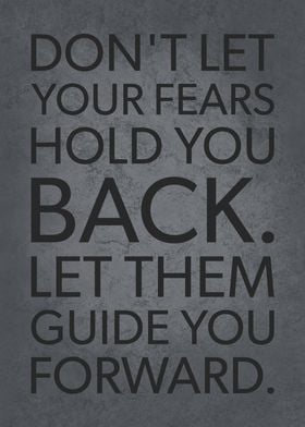 Fear Hold You Back