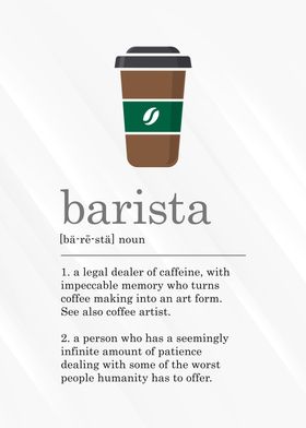 Funny Barista Definition