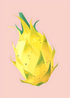 Yellow Dragon Fruit Pitaya