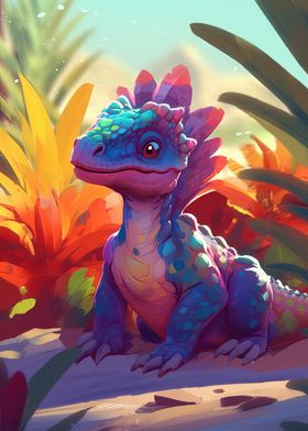 Tropical Baby Dino