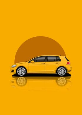 Art Car Golf gti mk7