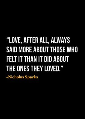 Nicholas Sparks Quote 