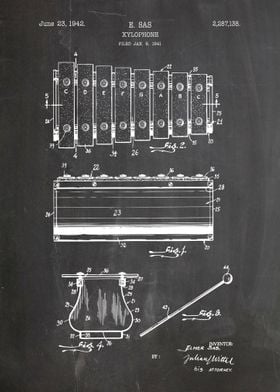 Xylophone patent 1942