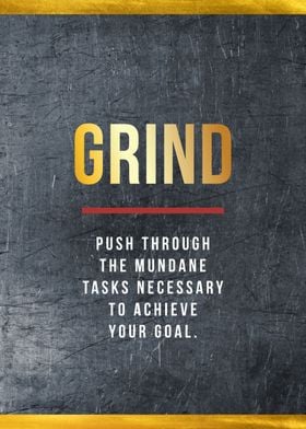 grind definition