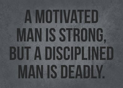 Motivated vs Disciplined