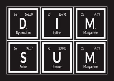 Elements of Dim Sum