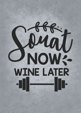 Squat Now Wine Later