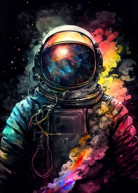 Neon Astronaut 