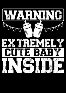 Warning cute baby inside