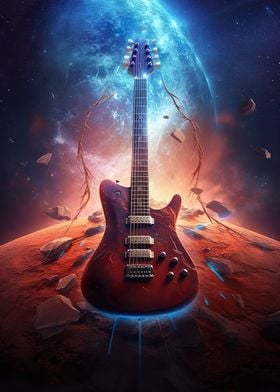 Guitar on Mars