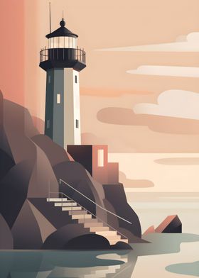 Warm Lighthouse