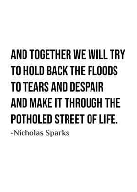 Nicholas Sparks Quote 