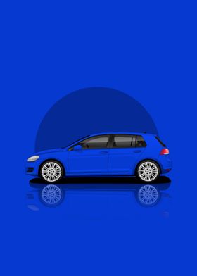 Art Car Golf gti mk7