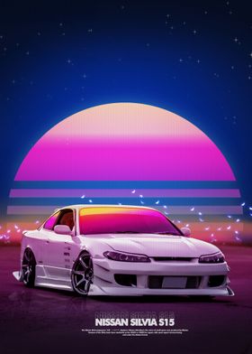 Silvia S15 Synthwave