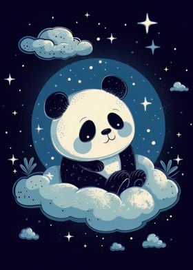 Night Time Panda Bear