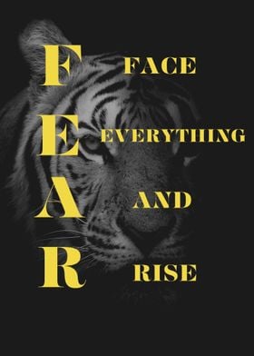 FEAR Motivational Quote