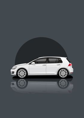 Art Car Golf gti mk7