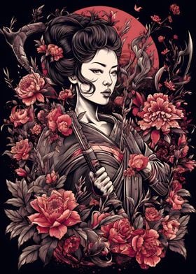 Geisha Flower 3