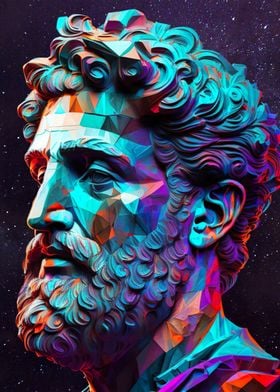 Colourful Marcus Aurelius 