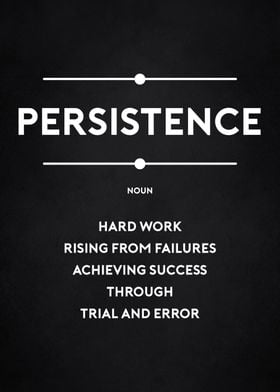 Persistence definition