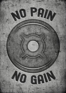 No pain no gain