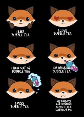 Fox And Bubble Tea