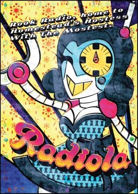 Retro Radiola Poster