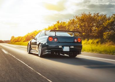 Nissan Skyline GTR R34 V3